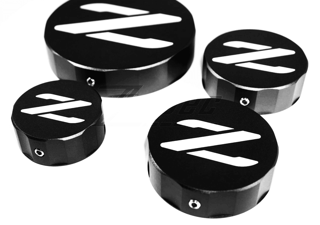 ZSPEC CMC Billet Reservoir Cap Cover, 51mm ID for '90-96 Nissan Z32 300zx - ZSPEC Design LLC - Hardware Fasteners - 300zx, accessory, cap, nissan, reservoir cap cover, z32 - zspecdesign.com