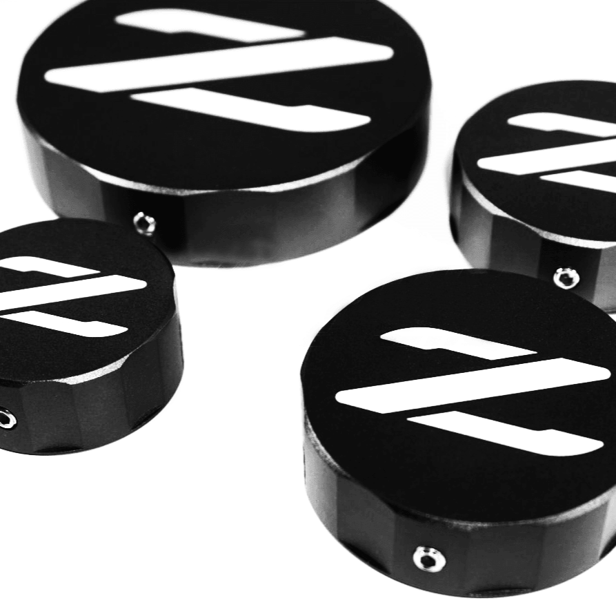 ZSPEC CMC Billet Reservoir Cap Cover, 51mm ID for '90-96 Nissan Z32 300zx - ZSPEC Design LLC - Hardware Fasteners - 300zx, accessory, cap, nissan, reservoir cap cover, z32 - zspecdesign.com