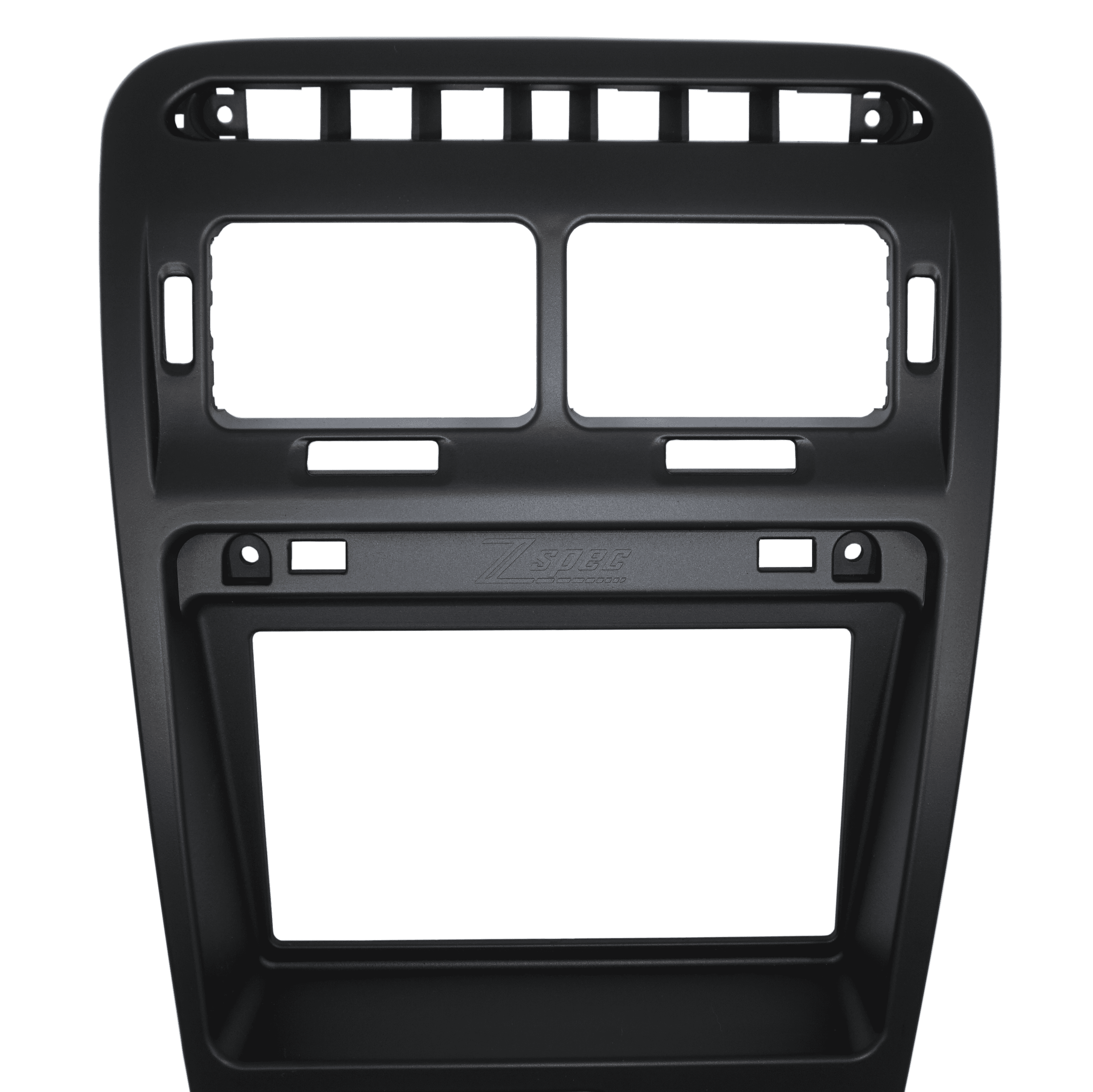 ZSPEC RHD Double-Din Radio Bezel w/Brackets for '90-99 Nissan Z32 300zx - ZSPEC Design LLC - Hardware Fasteners - 300zx, din, double, nissan, repro, rhd, stereo, z32 - zspecdesign.com