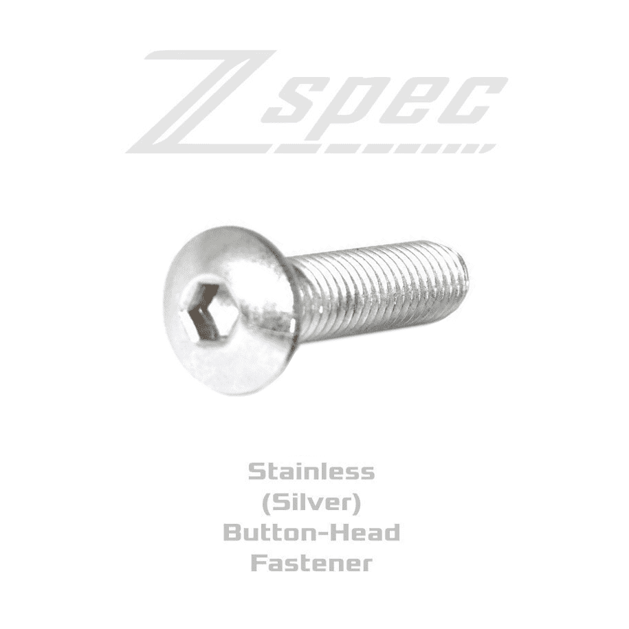 ZSPEC M5x20mm Button-Head Fasteners, Metric, SUS304 Stainless, 10-Pack - ZSPEC Design LLC - Hardware Fasteners - 10-pack, button, Fastener, m5, stainless - zspecdesign.com