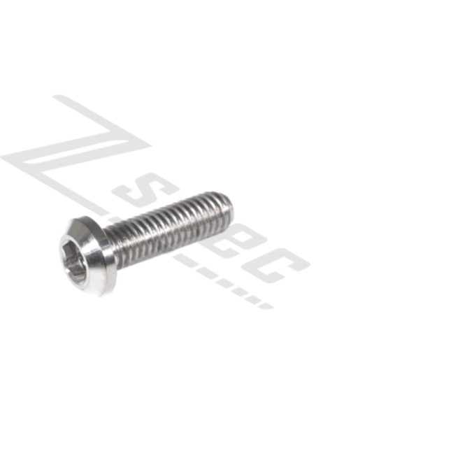 ZSPEC M6-1.0x20mm Dress Up Bolt® Fastener, Angled Head, Titanium Grade-5, Per Each - ZSPEC Design LLC - Hardware Fasteners - angled head, Dress Up Bolt, m6, per each, titanium - zspecdesign.com