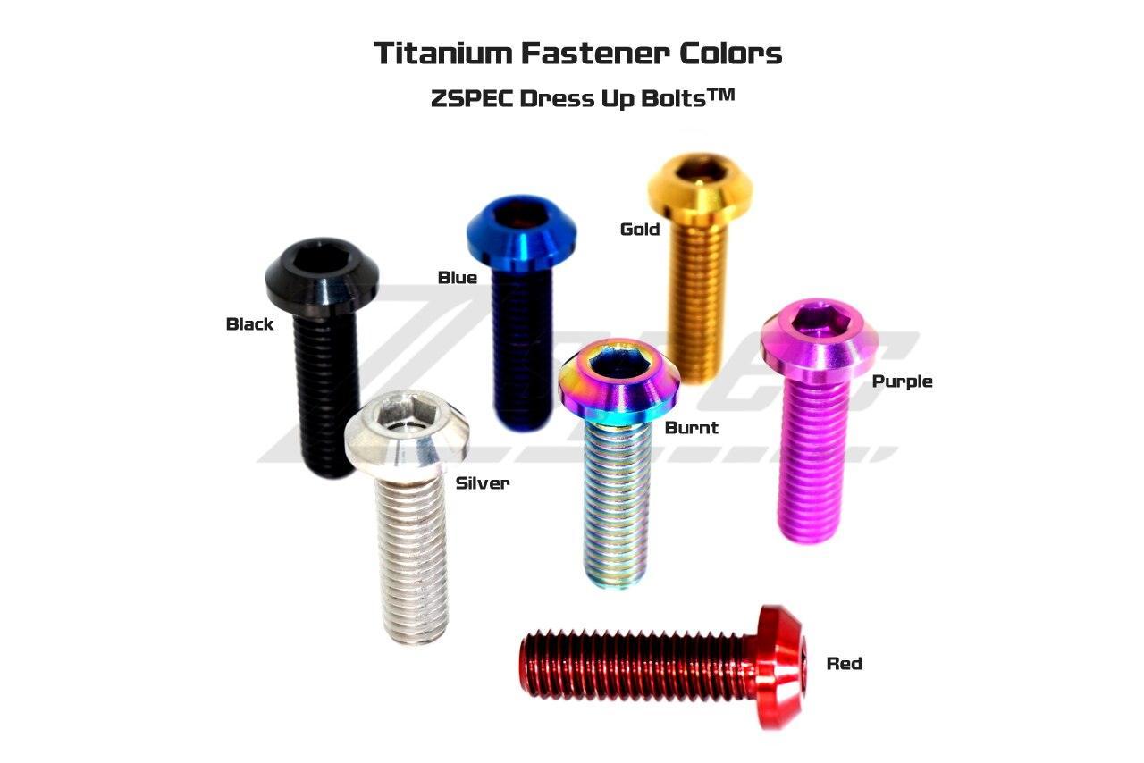 ZSPEC Valve Covers Fastener Kit for '18+ Stinger GT, Titanium - ZSPEC Design LLC - Hardware Fasteners - Fastener Kit, gt, stinger, titanium - zspecdesign.com