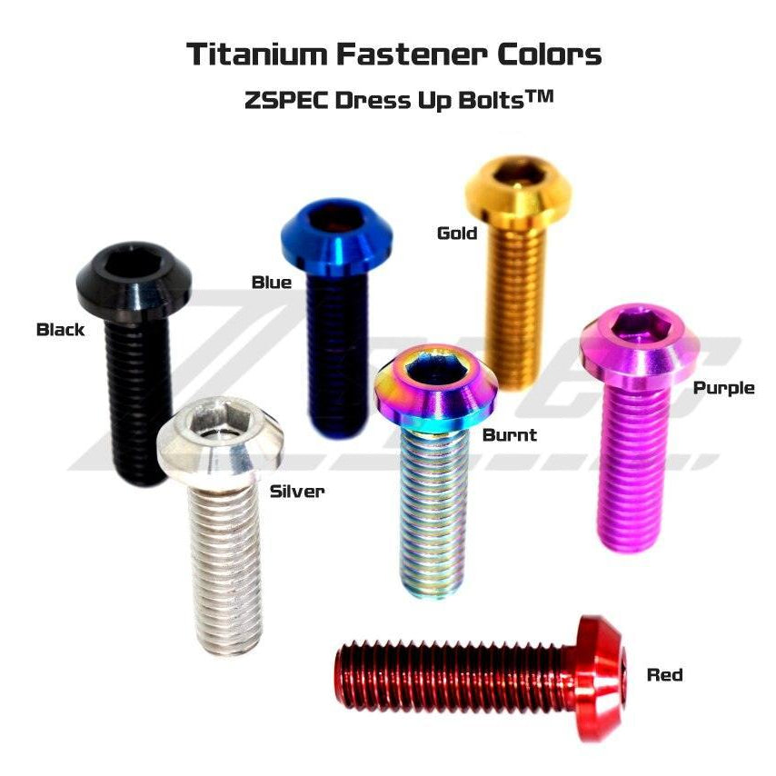 ZSPEC Valve Covers Fastener Kit for '18+ Stinger GT, Titanium - ZSPEC Design LLC - Hardware Fasteners - Fastener Kit, gt, stinger, titanium - zspecdesign.com