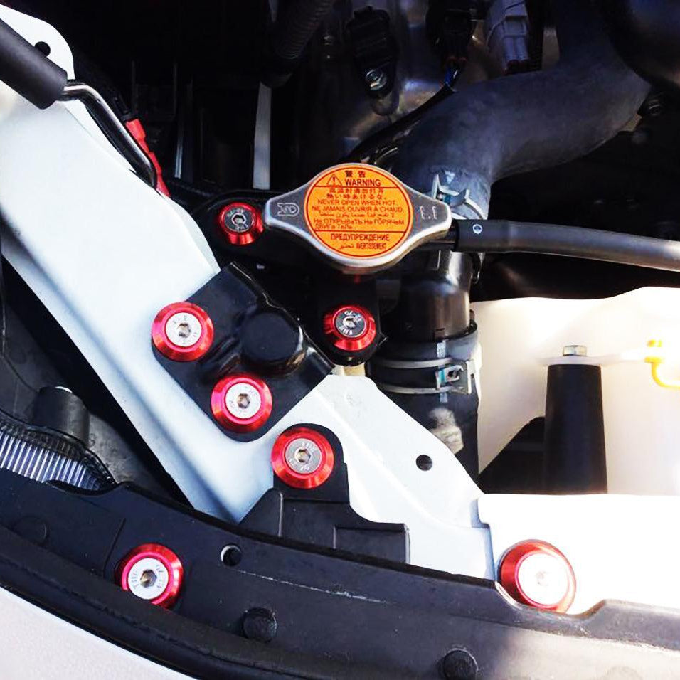 ZSPEC "Stage 2" Dress Up Bolts® Fastener Kit for Scion FRS, Subaru BRZ, Toyota 86 '13-21, Stainless & Billet - ZSPEC Design LLC - Hardware Fasteners - 86, brz, Fastener Kit, frs, scion, stage 2, subaru, toyota - zspecdesign.com
