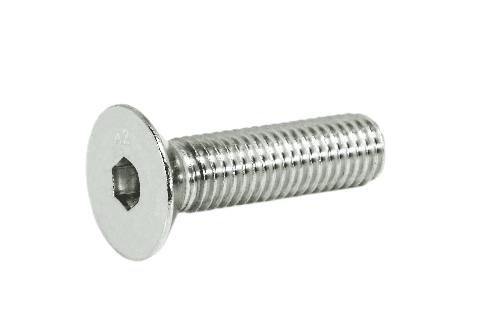 ZSPEC M10-1.5x40mm Flat-Head FHSC Fasteners, Stainless, Per Each - ZSPEC Design LLC - Hardware Fasteners - Dress Up Bolt, FHSC, m10, Stainless - zspecdesign.com