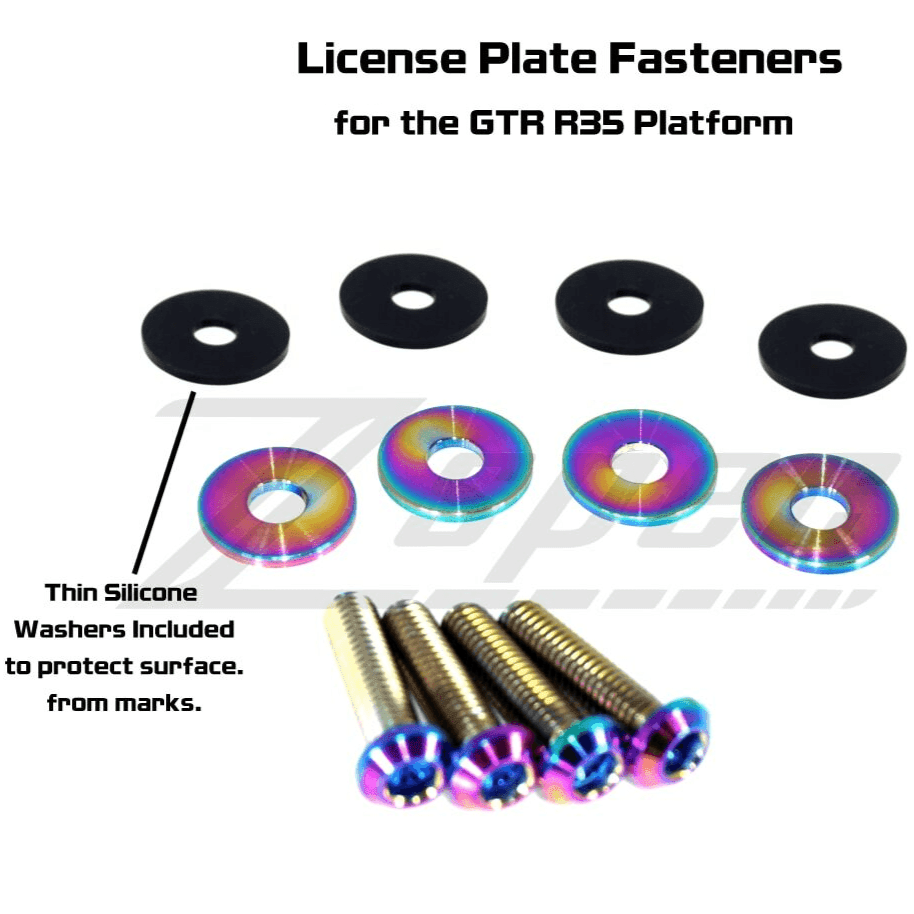 ZSPEC "Stage 1" Dress Up Bolts® Fastener Kit for '09-23 Nissan GTR (R35), Titanium & Billet - ZSPEC Design LLC - Hardware Fasteners - Fastener Kit, gt-r, gtr, nissan, r35, skyline, stage 1, titanium - zspecdesign.com