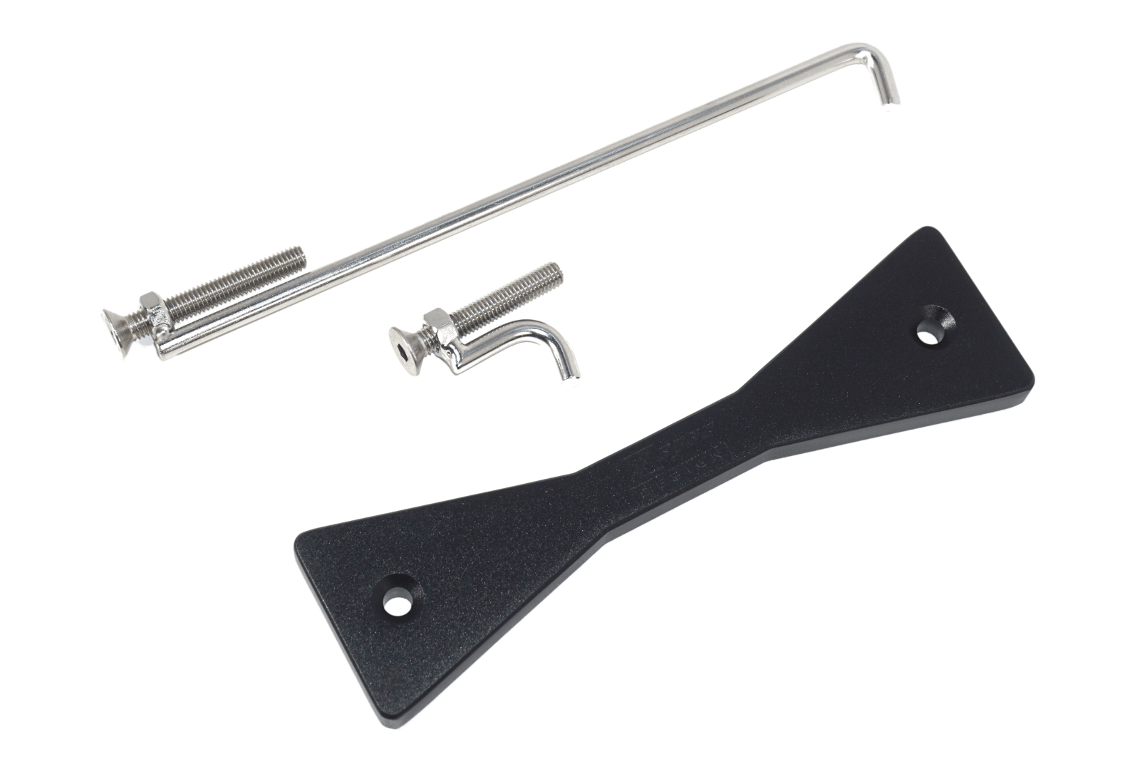 ZSPEC Battery Hold Down/Bracket for Nissan GTR R35, Billet w/ Stainless Hardware - ZSPEC Design LLC - Hardware Fasteners - accessory, battery, battery bracket, bracket, gt-r, gtr, nissan, r35, Stainless - zspecdesign.com