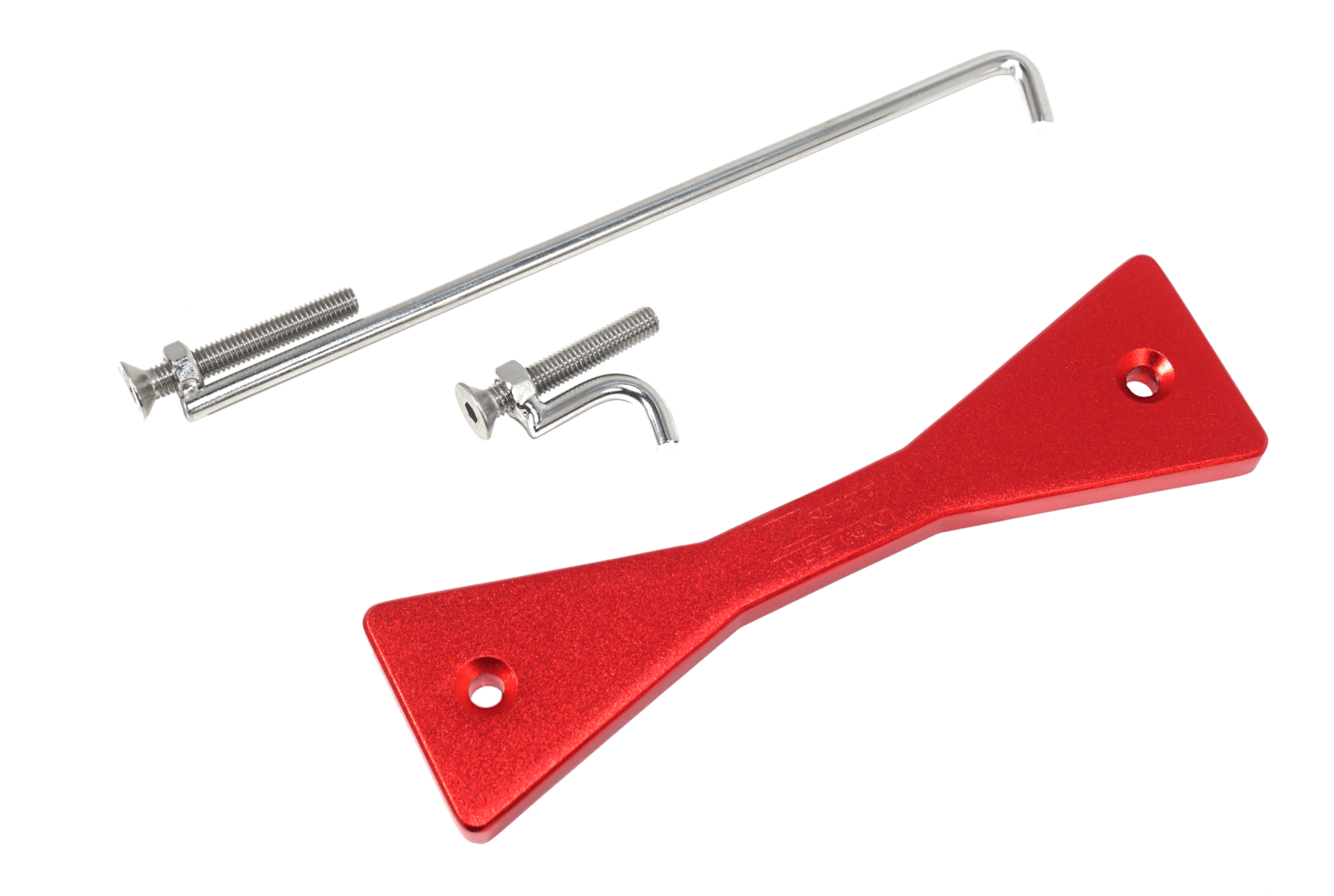 ZSPEC Battery Hold Down/Bracket for Nissan GTR R35, Billet w/ Stainless Hardware - ZSPEC Design LLC - Hardware Fasteners - accessory, battery, battery bracket, bracket, gt-r, gtr, nissan, r35, Stainless - zspecdesign.com