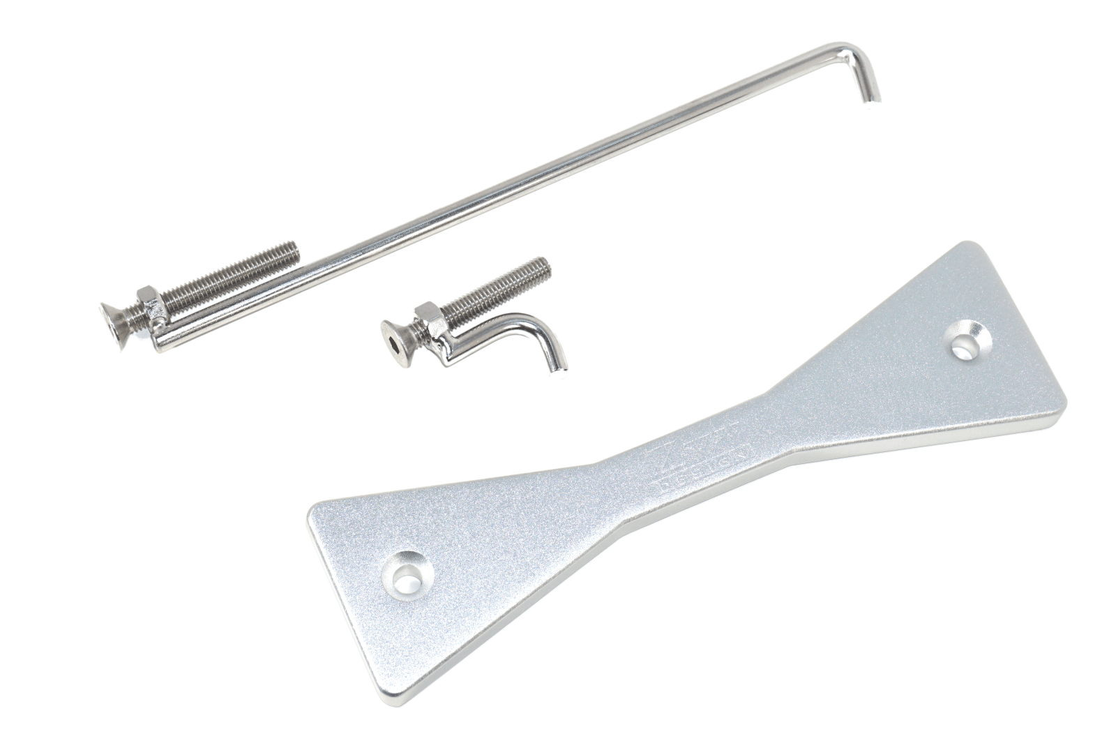 ZSPEC Battery Hold Down/Bracket for Nissan GTR R35, Billet w/ Stainless Hardware - ZSPEC Design LLC - Hardware Fasteners - accessory, battery, battery bracket, bracket, gt-r, gtr, nissan, r35, Stainless - zspecdesign.com