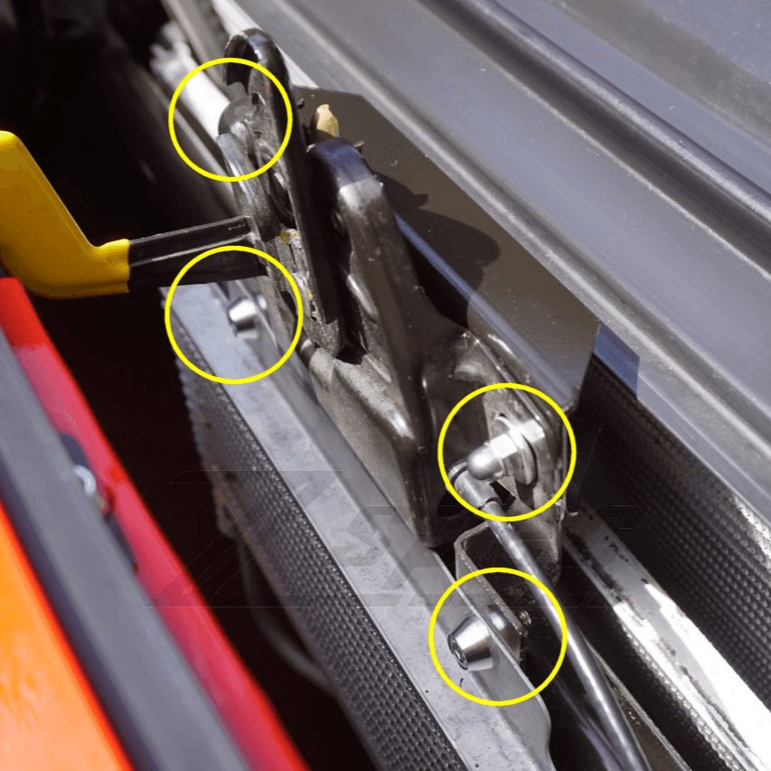 ZSPEC Hood & Hood Latch Fastener Kit for '03-06 Dodge Viper, Stainless & Billet - ZSPEC Design LLC - Hardware Fasteners - dodge, Fastener Kit, hood, viper - zspecdesign.com