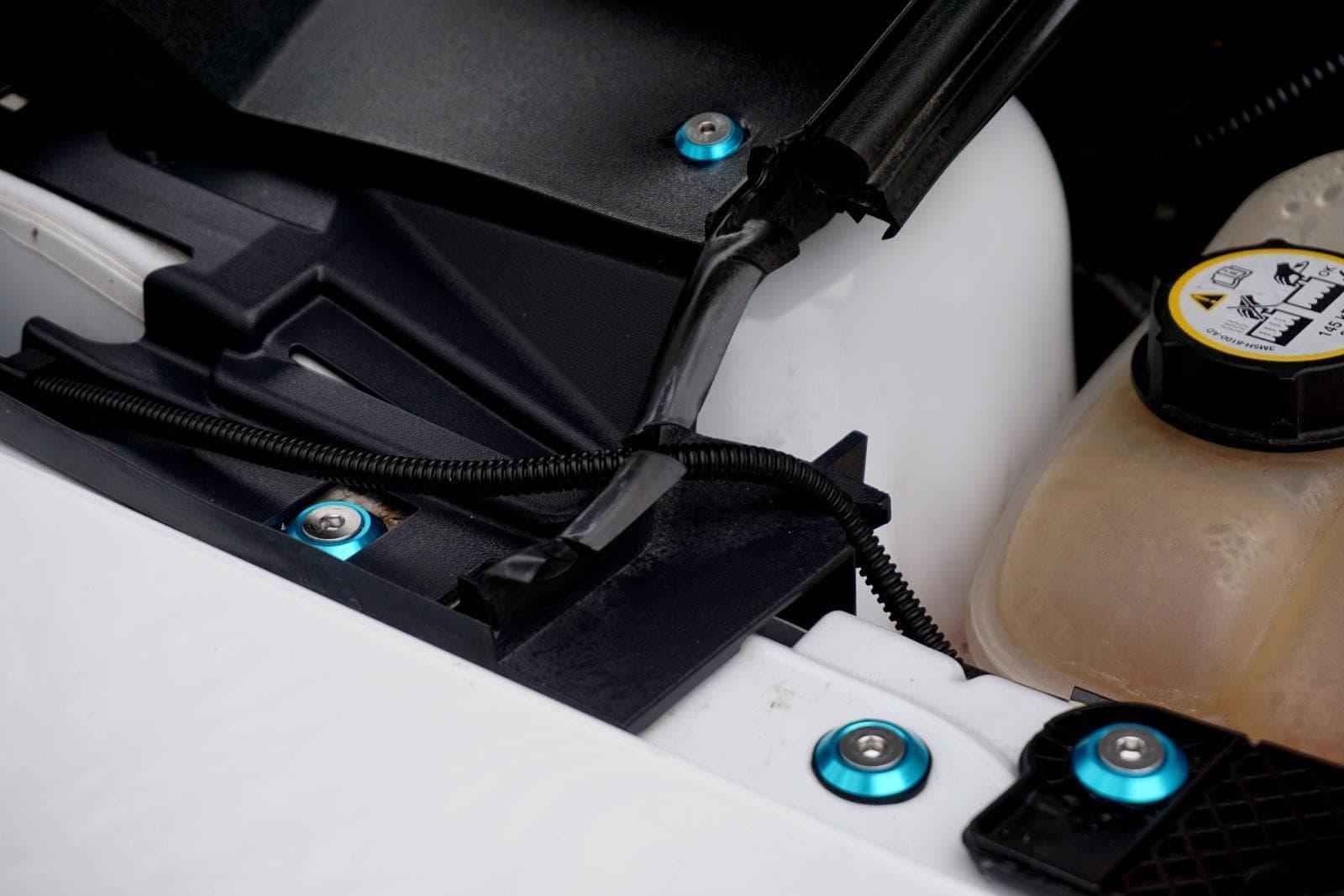 ZSPEC "Stage 2" Dress Up Bolts® Fastener Kit for Ford Focus RS & ST, Stainless & Billet - ZSPEC Design LLC - Hardware Fasteners - Fastener Kit, focus, ford, rs, st, stage 2 - zspecdesign.com