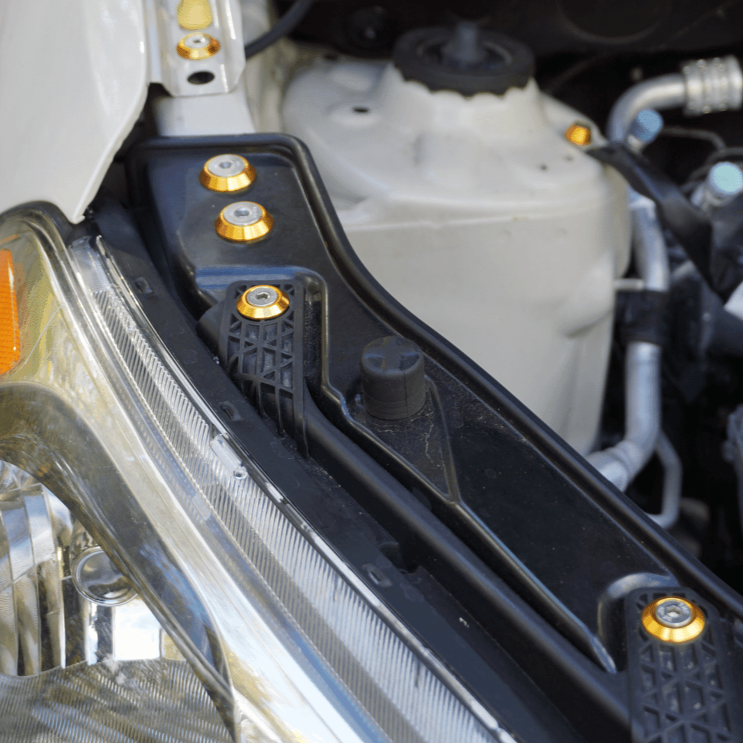 ZSPEC "Stage 3" Dress Up Bolts® Fastener Kit for '08-13 Kia Soul, Stainless & Billet - ZSPEC Design LLC - Hardware Fasteners - Fastener Kit, hyundai, kia, soul, stage 3 - zspecdesign.com