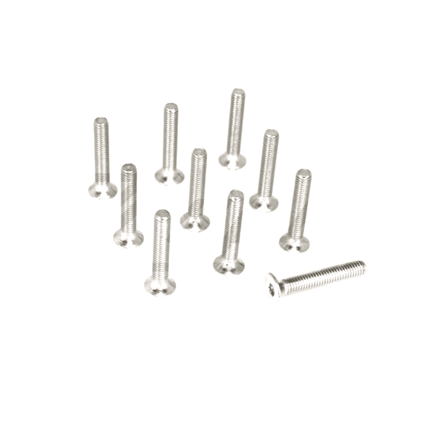 ZSPEC M3-0.5x20mm Fasteners, FHSC, Stainless SUS304, 10-Pack - ZSPEC Design LLC - Hardware Fasteners - 10-pack, Dress Up Bolt, FHSC, m3, Stainless - zspecdesign.com