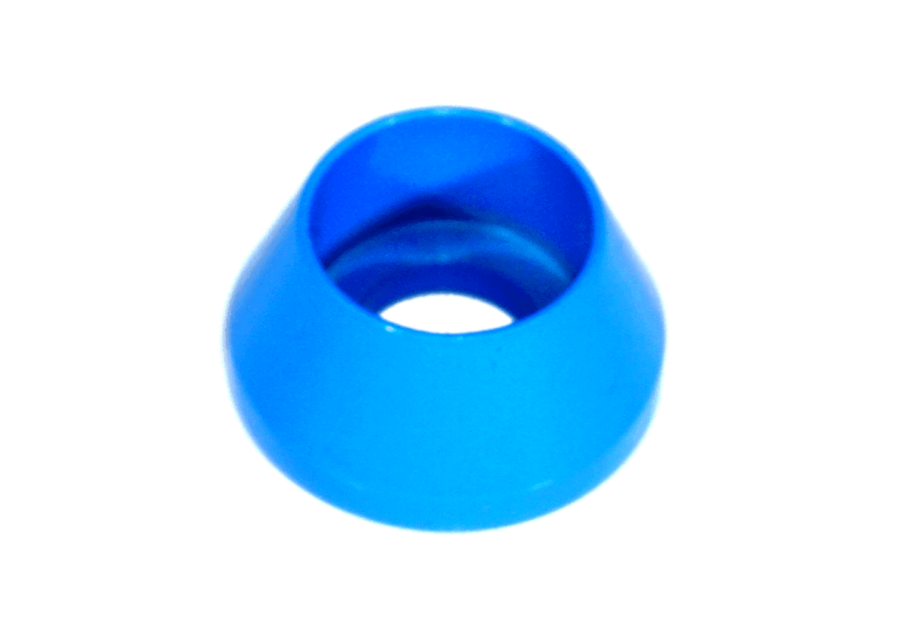 ZSPEC M6 Angled Cup Finish Washers for SHSC Socket-Cap Fasteners, Billet, 10-Pack - ZSPEC Design LLC - Hardware Fasteners - 10-pack, angled, billet hardware, Dress Up Washer, finish washer, m6, shsc - zspecdesign.com