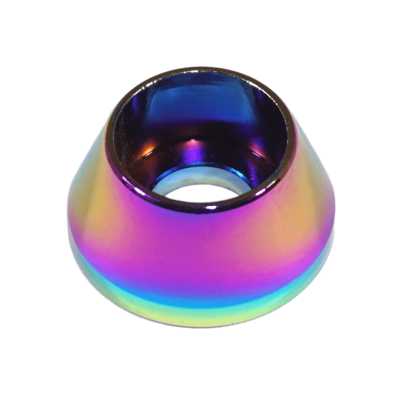 ZSPEC M8 Angled Cup Finish Washers for SHSC Socket-Cap Fasteners, Billet, 10-Pack - ZSPEC Design LLC - Hardware Fasteners - 10-pack, angled, billet hardware, Dress Up Washer, finish washer, m8, shsc - zspecdesign.com