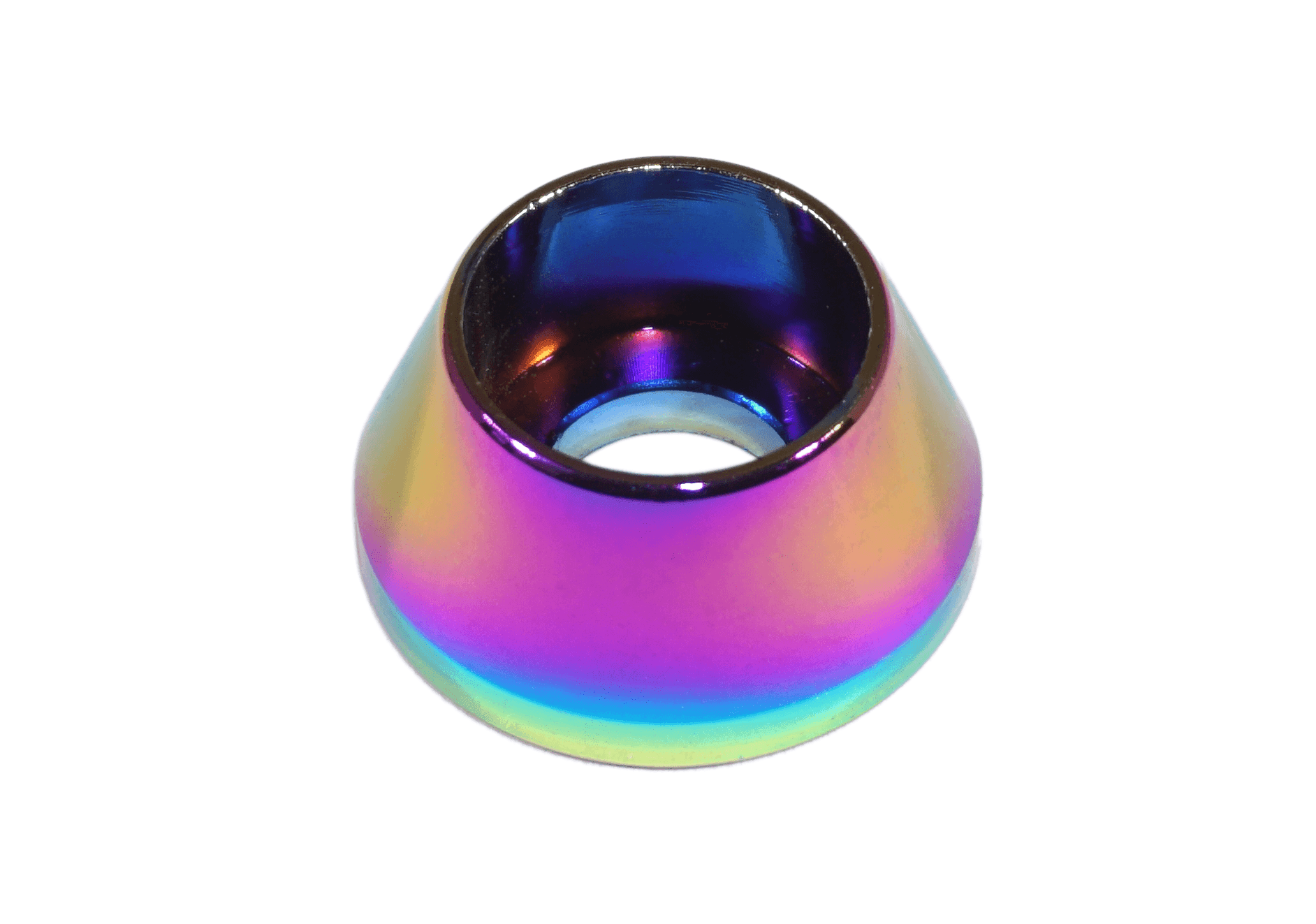 ZSPEC M6 Angled Cup Finish Washers for SHSC Socket-Cap Fasteners, Billet, 10-Pack - ZSPEC Design LLC - Hardware Fasteners - 10-pack, angled, billet hardware, Dress Up Washer, finish washer, m6, shsc - zspecdesign.com