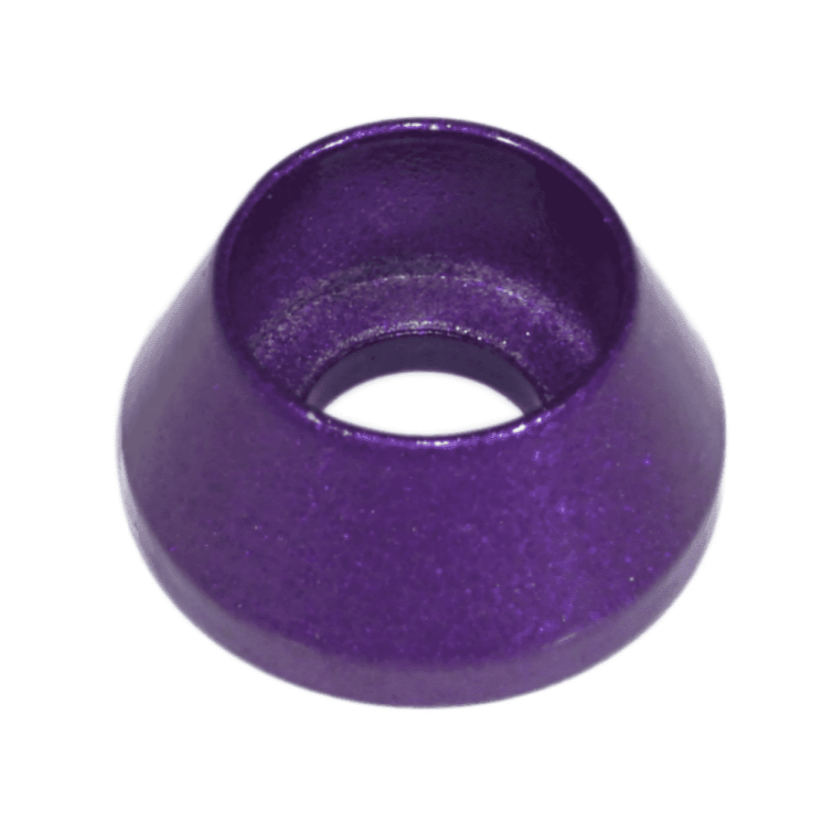 ZSPEC M8 Angled Cup Finish Washers for SHSC Socket-Cap Fasteners, Billet, 10-Pack - ZSPEC Design LLC - Hardware Fasteners - 10-pack, angled, billet hardware, Dress Up Washer, finish washer, m8, shsc - zspecdesign.com