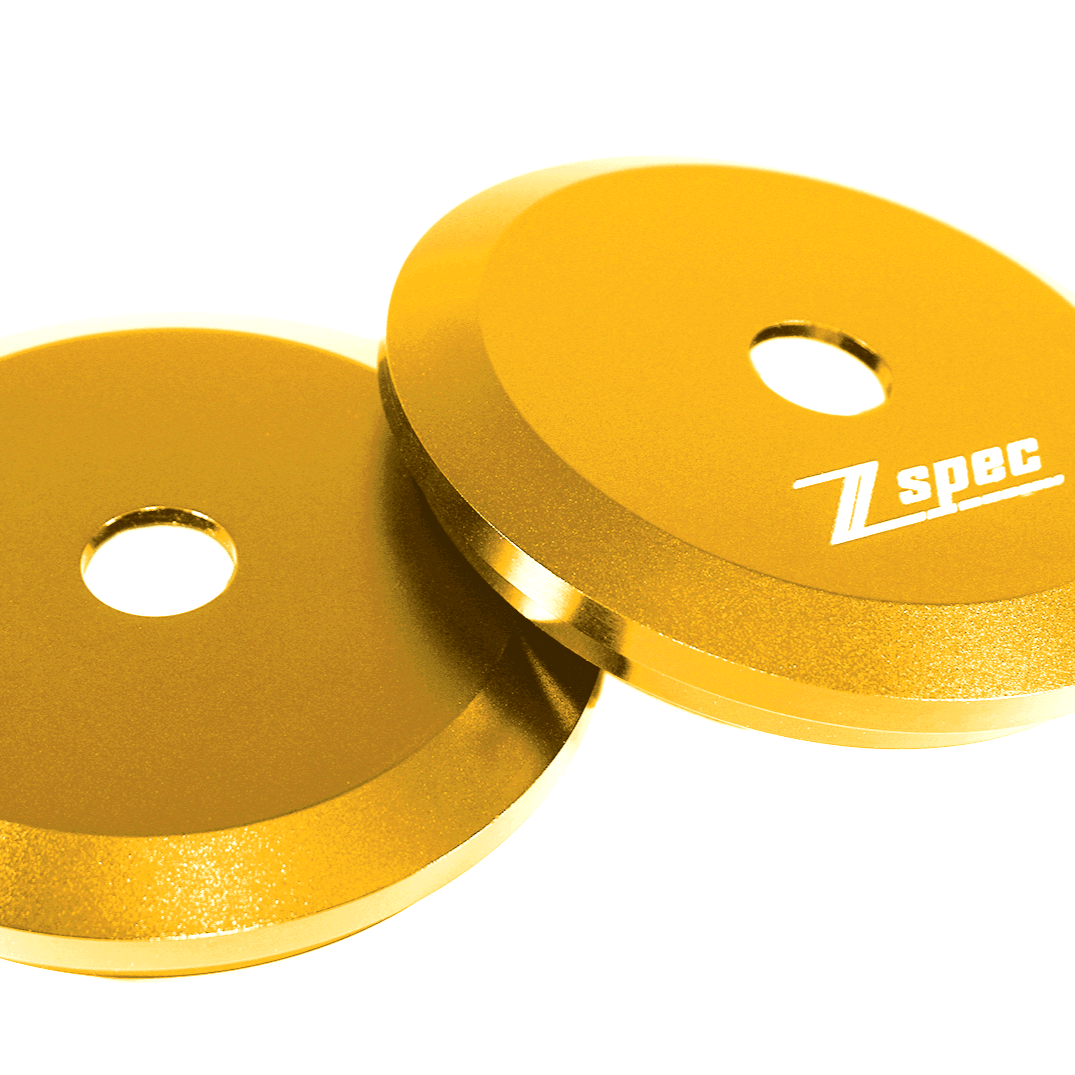 ZSPEC Billet Shock Tower Covers for BMW 5-Series E39 '95-04 - ZSPEC Design LLC - Hardware Fasteners - 5-series, accessory, bmw, cap, e39, shock - zspecdesign.com