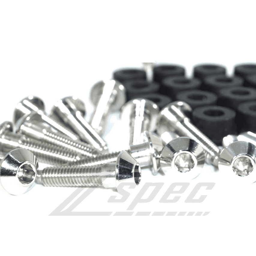 ZSPEC Intake Valve Covers Fasteners & Bushings Kit for '90-96 Z32 300zx, Titanium - ZSPEC Design LLC - Hardware Fasteners - 300zx, nissan, z32 - zspecdesign.com