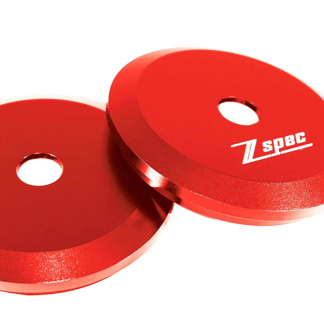 ZSPEC Billet Shock/Strut Tower Covers for '90-96 Nissan 300zx Z32 - ZSPEC Design LLC - Hardware Fasteners - 300zx, accessory, cap, nissan, shock, strut cap, z32 - zspecdesign.com