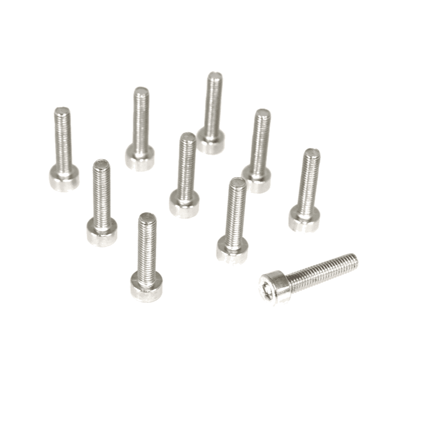 ZSPEC M3-0.5x14mm Fasteners, SHSC, Stainless SUS304, 10-Pack - ZSPEC Design LLC - Hardware Fasteners - 10-pack, Dress Up Bolt, m3, SHSC, Stainless - zspecdesign.com