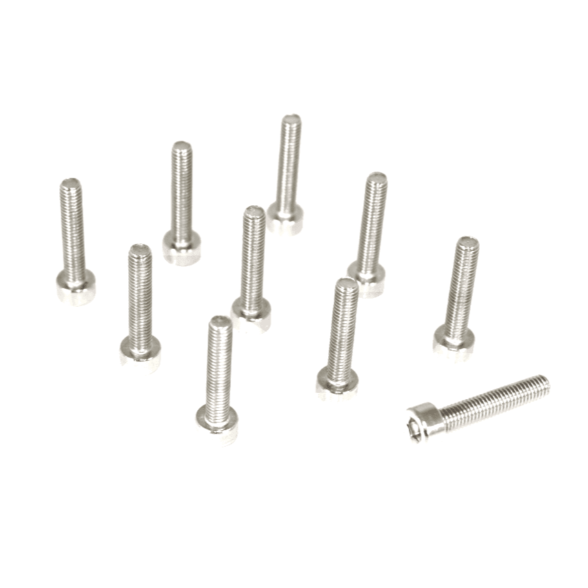 ZSPEC M3-0.5x16mm Fasteners, SHSC, Stainless SUS304, 10-Pack - ZSPEC Design LLC - Hardware Fasteners - 10-pack, Dress Up Bolt, m3, SHSC, Stainless - zspecdesign.com