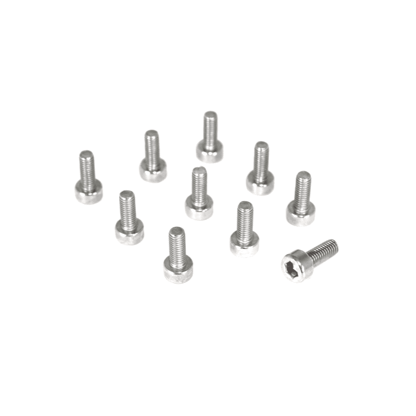 ZSPEC M3-0.5x8mm Fasteners, SHSC, Stainless SUS304, 10-Pack - ZSPEC Design LLC - Hardware Fasteners - 10-pack, Dress Up Bolt, m3, SHSC, Stainless - zspecdesign.com