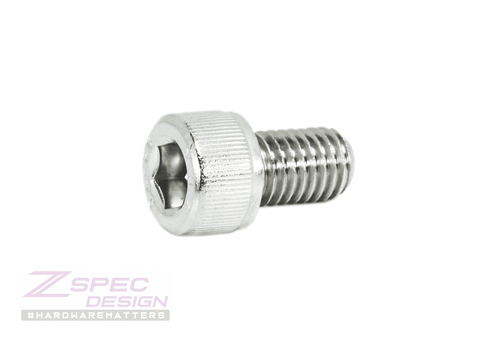 ZSPEC M10-1.5x16mm Fastener, Socket-Head SHSC Fasteners, SUS304 Stainless Steel - ZSPEC Design LLC - Hardware Fasteners - Dress Up Bolt, m10, SHSC, Stainless - zspecdesign.com