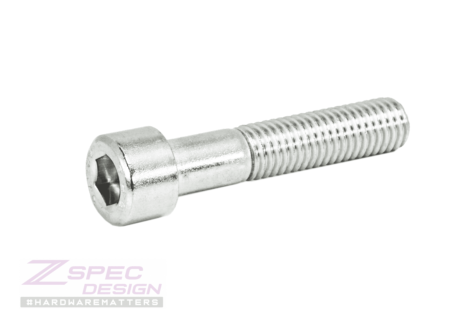 ZSPEC M10-1.5x55mm Fastener, Socket-Head SHSC Fasteners, SUS304 Stainless per EACH - ZSPEC Design LLC - Hardware Fasteners - Dress Up Bolt, m10, SHSC, Stainless - zspecdesign.com