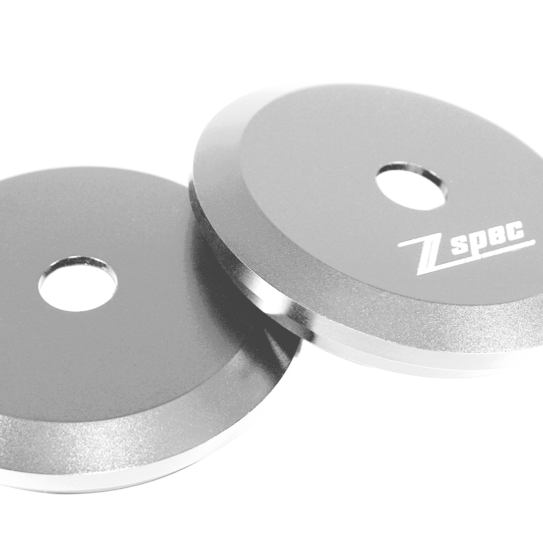 ZSPEC Billet Shock/Strut Tower Covers for '90-96 Nissan 300zx Z32 - ZSPEC Design LLC - Hardware Fasteners - 300zx, accessory, cap, nissan, shock, strut cap, z32 - zspecdesign.com
