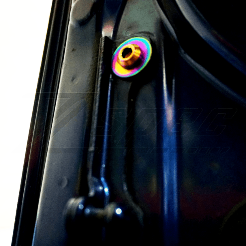 ZSPEC Dress Up Bolts® Trunk Fastener Kit for '16-21 Subaru Legacy 3.6L, Titanium - ZSPEC Design LLC - Hardware Fasteners - Fastener Kit, legacy, Trunk Kit, Washer Color - zspecdesign.com