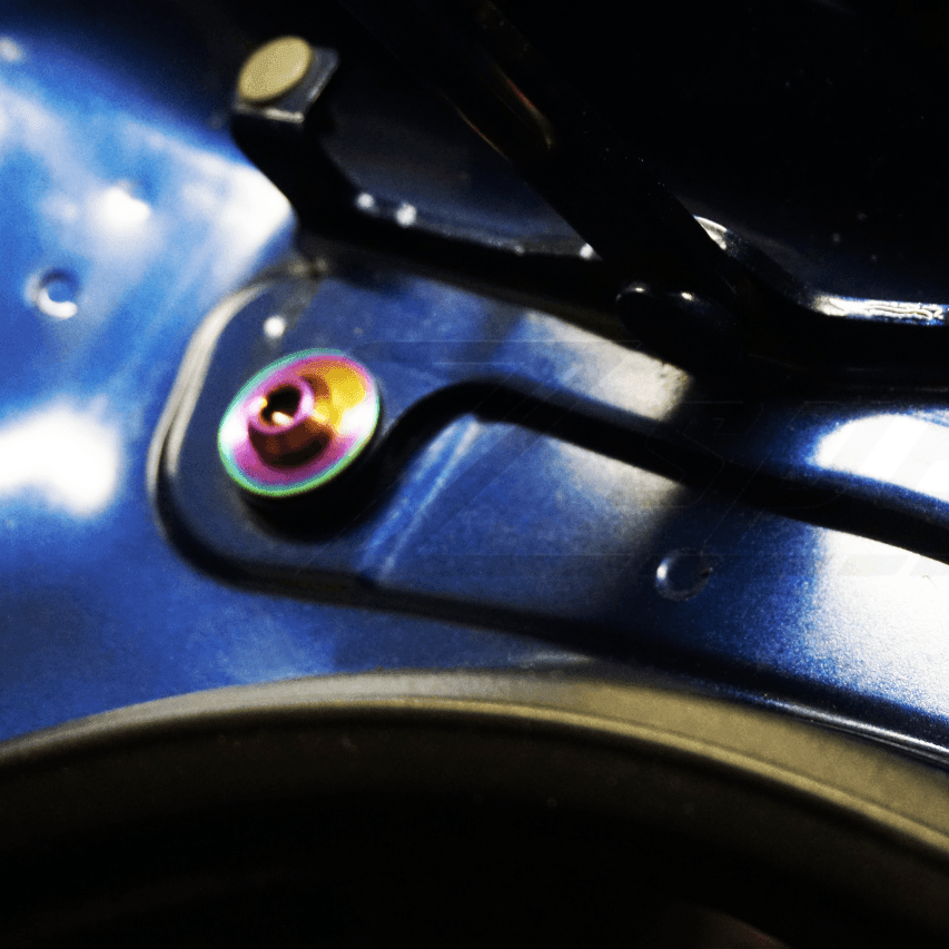 ZSPEC Trunk Dress Up Bolts® Kit for '13-21 Scion FRS, Subaru BRZ, Toyota 86, Titanium - ZSPEC Design LLC - Hardware Fasteners - 86, BRZ, Fastener Kit, FRS, scion, Subaru, titanium, Toyota - zspecdesign.com