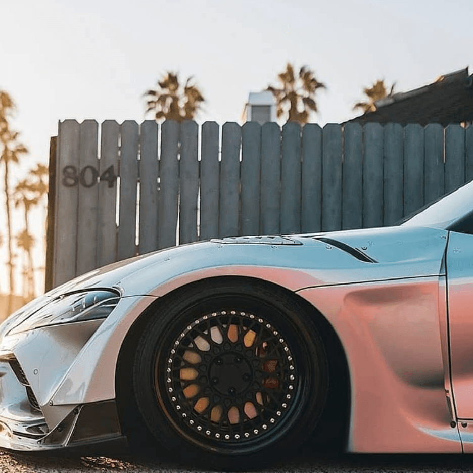 ZSPEC Low-Profile Body Kit Fastener, M5x20mm Titanium & Billet w/RIVET NUT, Sold per Each - ZSPEC Design LLC - Hardware Fasteners - 44-pack, abflug, aimgain, amuse, auto veloce, body, body hardware, body kit, clinched, damd, Do-Luck, fender, flare, fujimura, greddy, hamann, hks, ings+1, knight sports, kuhl, lbw, liberty walk, m-sports, m5, novitec, pandem, per each, rocket bunny, rowen, sense, street hunter, titanium, twinz, veilside, zele, zero sports - zspecdesign.com