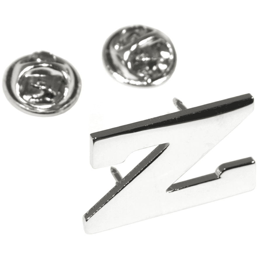 ZSPEC Nissan Z31 300zx Z-Style Lapel / Hat Pin, Chrome - ZSPEC Design LLC - Collectibles - 300zx, accessory, lifestyle, nissan, nissan pin, pin, z31 - zspecdesign.com