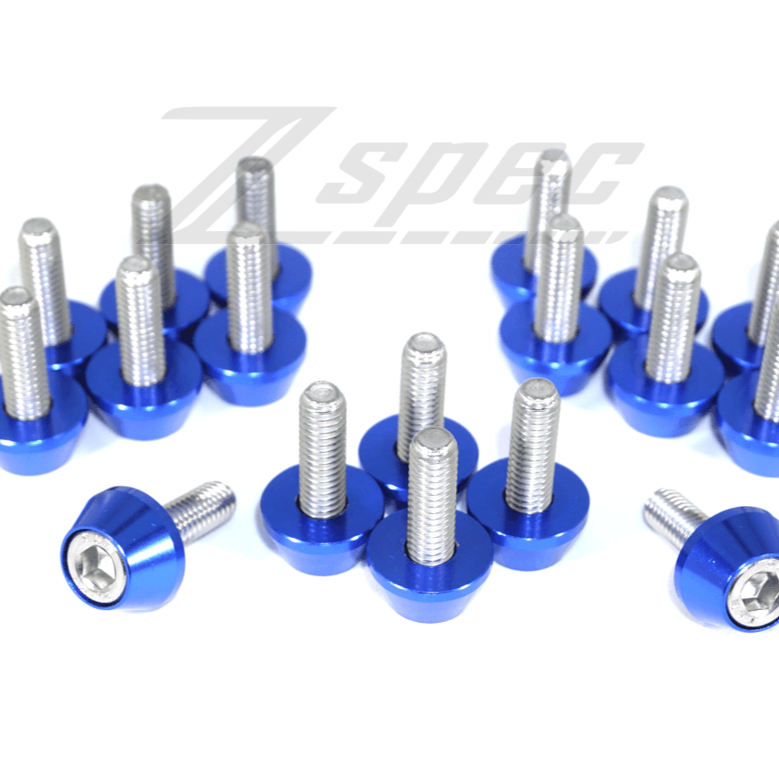 ZSPEC Valve Covers Fastener Kit for '84-89 Nissan 300zx Z31, Stainless & Billet - ZSPEC Design LLC - Hardware Fasteners - 300zx, Fastener Kit, nissan, Washer Color, z31 - zspecdesign.com