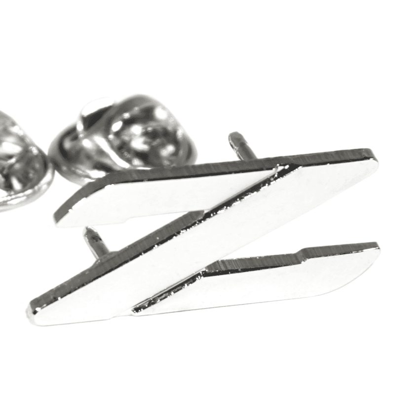 ZSPEC Nissan Z32 300zx Z-Style Lapel / Hat Pin, Chrome - ZSPEC Design LLC - Collectibles - 300zx, accessory, lifestyle, nissan, nissan pin, pin, z32 - zspecdesign.com