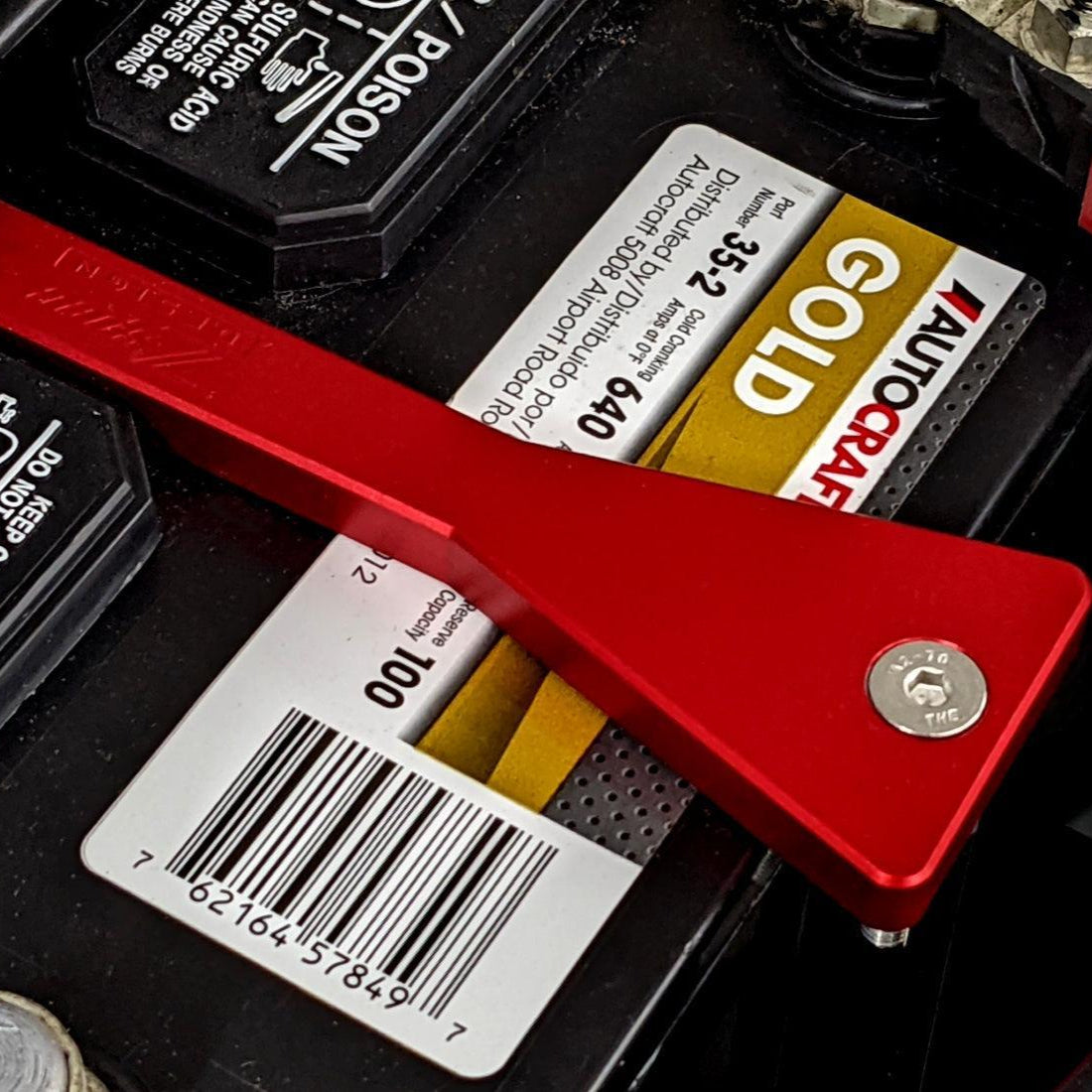 ZSPEC Battery Hold Down/Bracket for '03-09 Nissan 350z Z33, Billet w/ Stainless Hardware - ZSPEC Design LLC - Hardware Fasteners - 350z, accessory, battery, battery bracket, bracket, nissan, z33 - zspecdesign.com