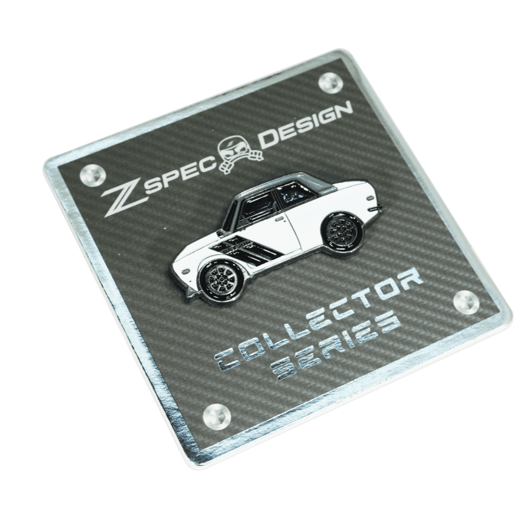 ZSPEC Datsun 510 "Daily Driver" Lapel / Hat Pin - ZSPEC Design LLC - Collectibles - 510, accessory, datsun, lapel, lifestyle, nissan, nissan pin, pin - zspecdesign.com