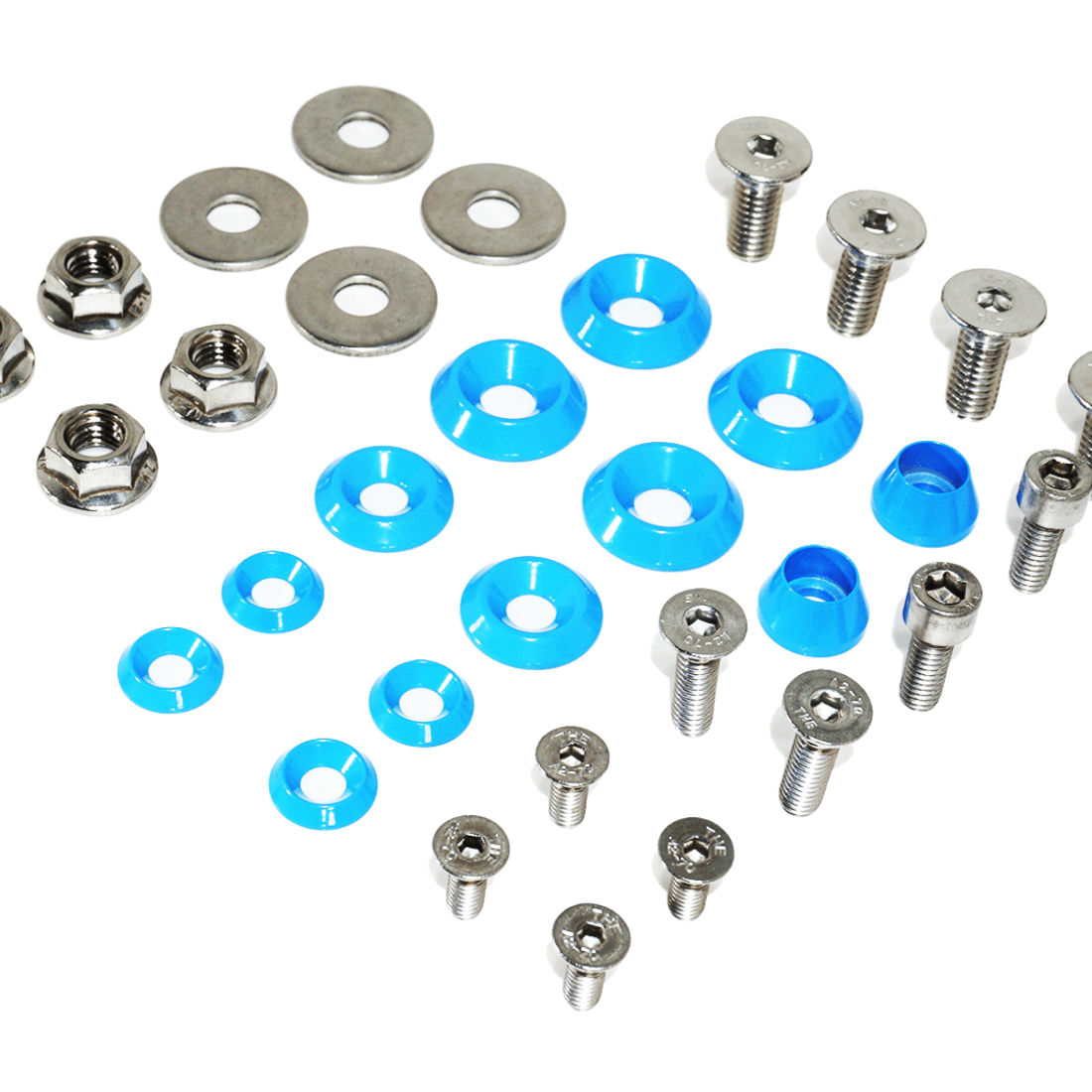 ZSPEC Trunk Area Fastener Kit for '22+ Toyota GR86 & Subaru BRZ, Stainless & Billet - ZSPEC Design LLC - Hardware Fasteners - 86, brz, Fastener Kit, gr86, subaru, toyota - zspecdesign.com