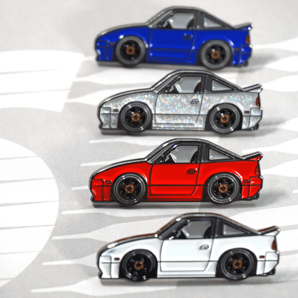 ZSPEC S-Chassis 240SX Tribute Lapel / Hat Pin - ZSPEC Design LLC - Hardware Fasteners - 240sx, accessory, lapel, lifestyle, nissan, nissan pin, pin, Z - zspecdesign.com