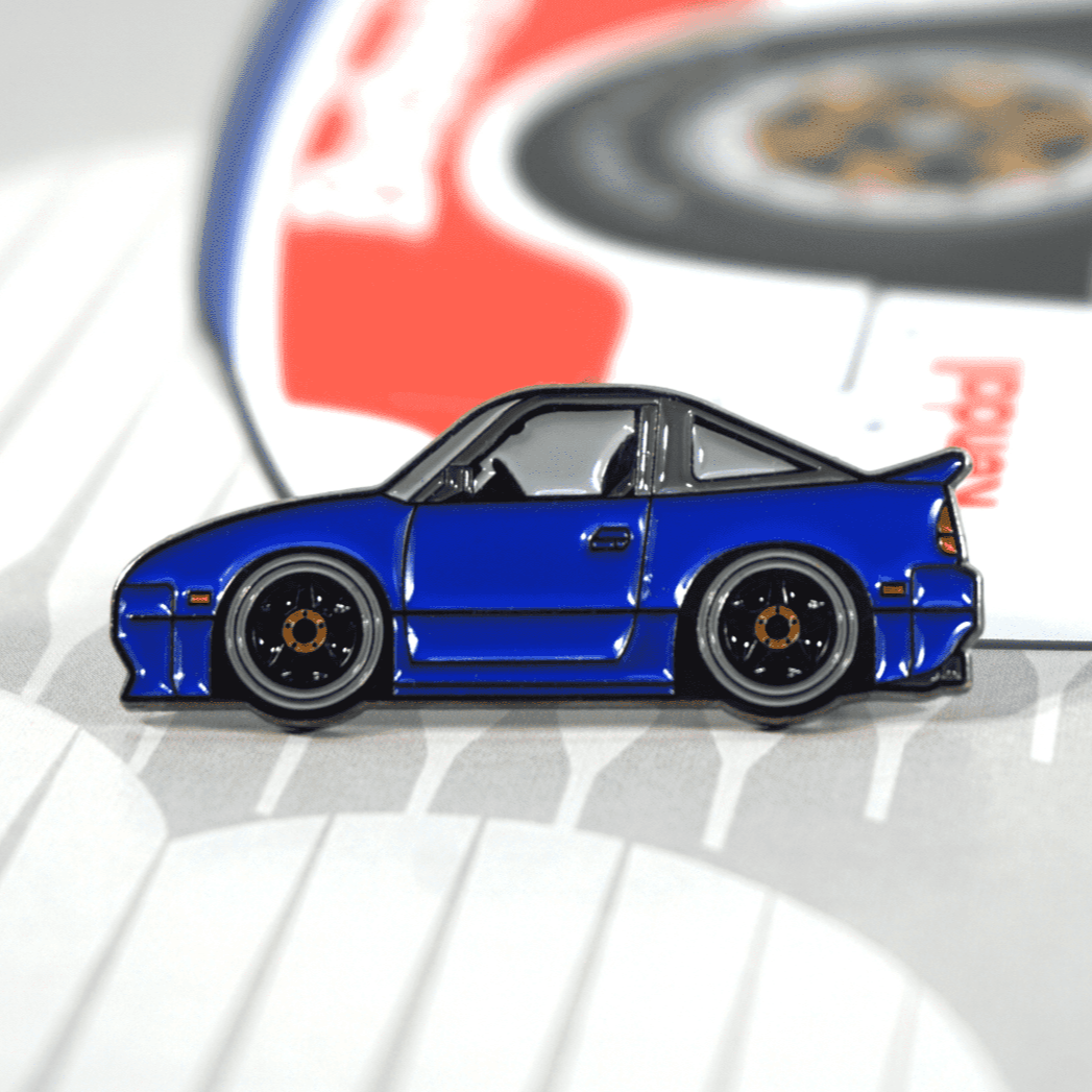 ZSPEC S-Chassis 240SX Tribute Lapel / Hat Pin - ZSPEC Design LLC - Hardware Fasteners - 240sx, accessory, lapel, lifestyle, nissan, nissan pin, pin, Z - zspecdesign.com