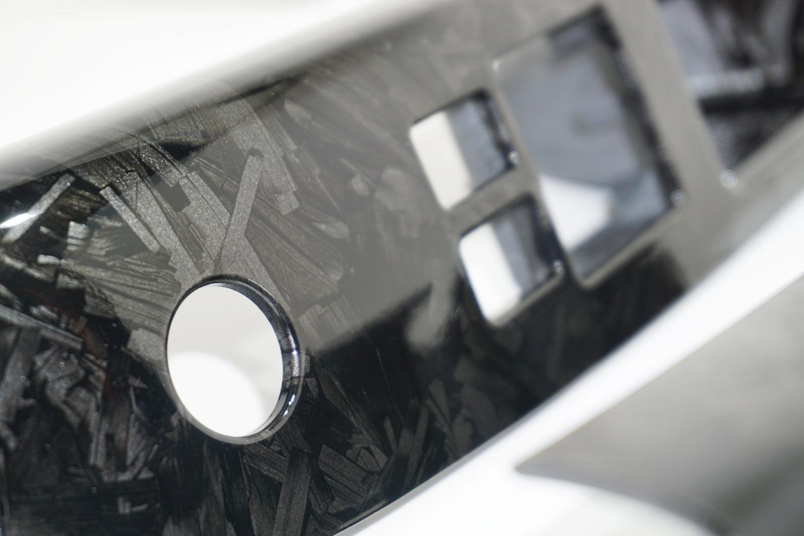 ZSPEC 350z Z33 Interior Door Window Switch Finisher Set, LHD '06-09, Forged Carbon Style - ZSPEC Design LLC - Hardware Fasteners - 350z, 350z Window Switch Finishers, door, finisher, handle, nissan, window - zspecdesign.com