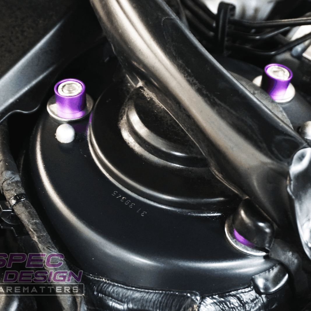 ZSPEC "Stage 1" Dress Up Bolts® Fastener Kit for '14-19 BMW 435i F32 3.0T, Stainless & Billet - ZSPEC Design LLC - Hardware Fasteners - 435i, bmw, F32, Fastener Kit, stage 1 - zspecdesign.com