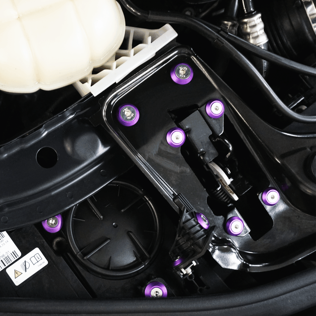 ZSPEC "Stage 1" Dress Up Bolts® Fastener Kit for '14-19 BMW 435i F32 3.0T, Stainless & Billet - ZSPEC Design LLC - Hardware Fasteners - 435i, bmw, F32, Fastener Kit, stage 1 - zspecdesign.com