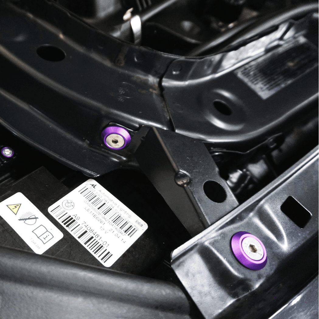 ZSPEC "Stage 1" Dress Up Bolts® Fastener Kit for '14-19 BMW 435i F32 3.0T, Stainless & Billet - ZSPEC Design LLC - Hardware Fasteners - 435i, bmw, F32, Fastener Kit, stage 1 - zspecdesign.com