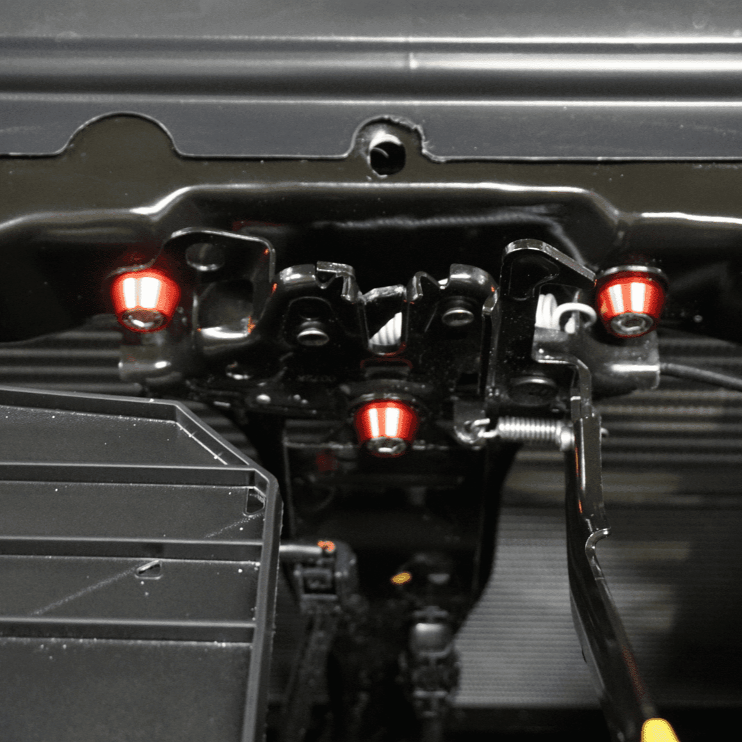 ZSPEC "Stage 3" Dress Up Bolts® Fastener Kit for '22+ Nissan Frontier D41, Stainless & Billet - ZSPEC Design LLC - Hardware Fasteners - 2022, d41, Fastener Kit, frontier, nissan, pro-4x, stage 3, Washer Color - zspecdesign.com