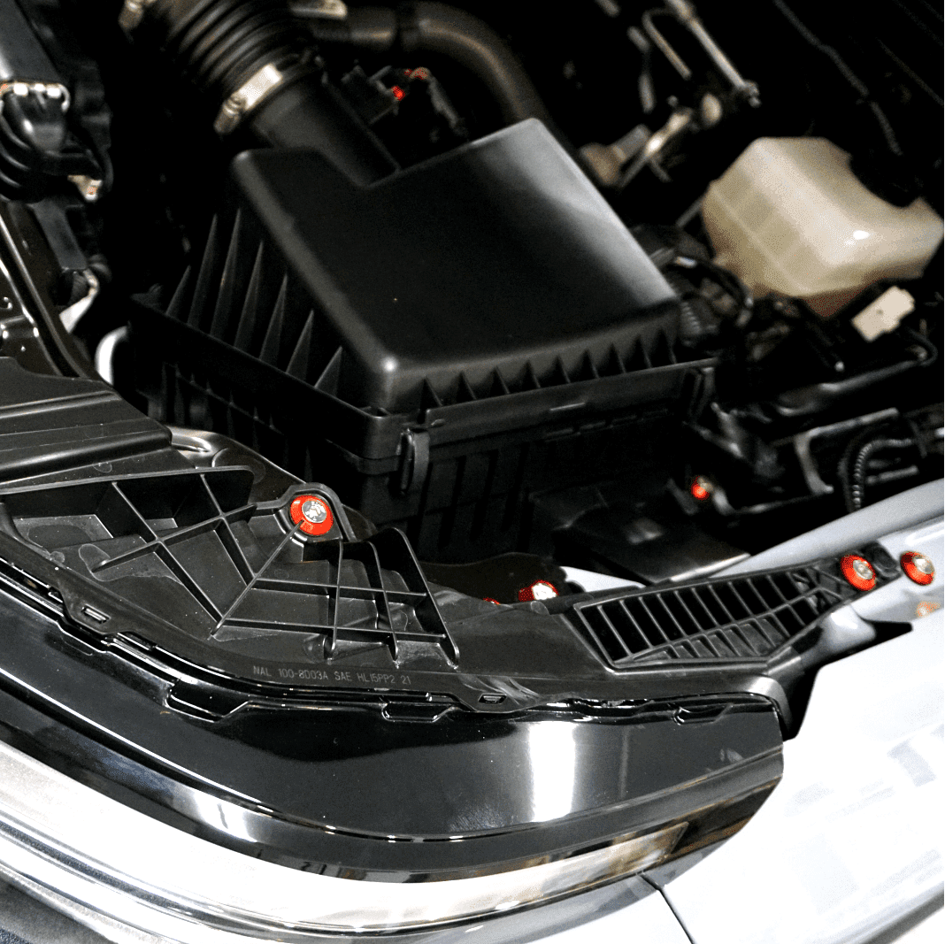 ZSPEC "Stage 3" Dress Up Bolts® Fastener Kit for '22+ Nissan Frontier D41, Stainless & Billet - ZSPEC Design LLC - Hardware Fasteners - 2022, d41, Fastener Kit, frontier, nissan, pro-4x, stage 3, Washer Color - zspecdesign.com