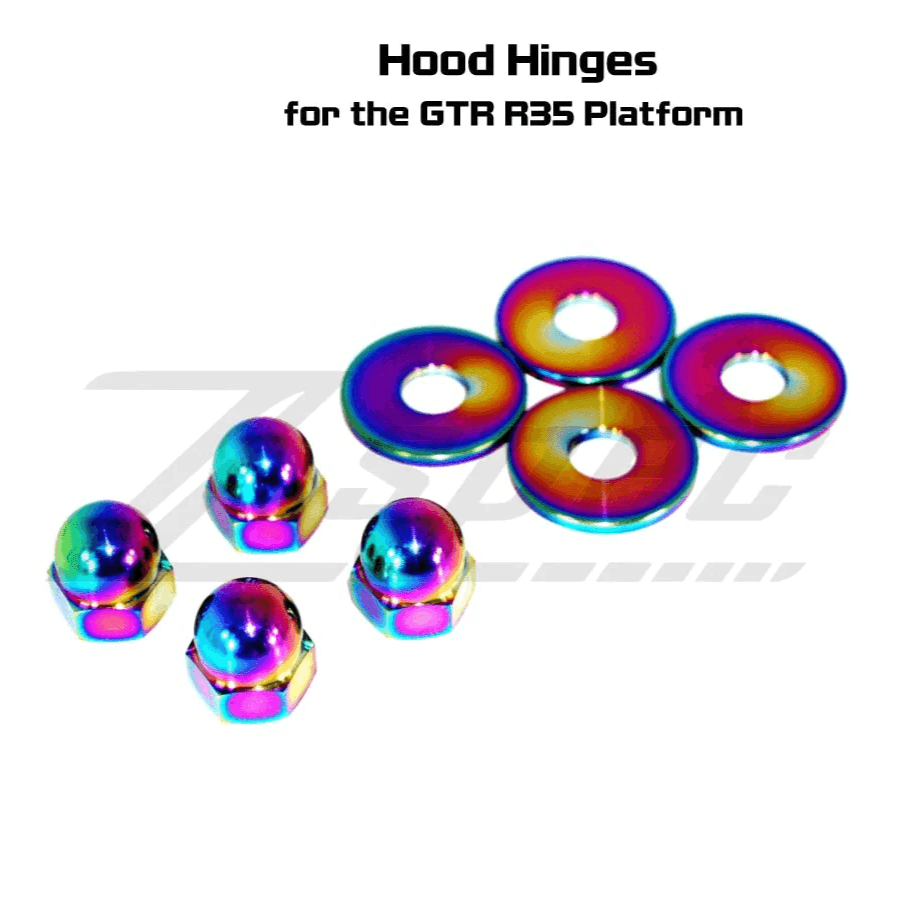 ZSPEC "Stage 1" Dress Up Bolts® Fastener Kit for '09-23 Nissan GTR (R35), Titanium & Billet - ZSPEC Design LLC - Hardware Fasteners - Fastener Kit, gt-r, gtr, nissan, r35, skyline, stage 1, titanium - zspecdesign.com