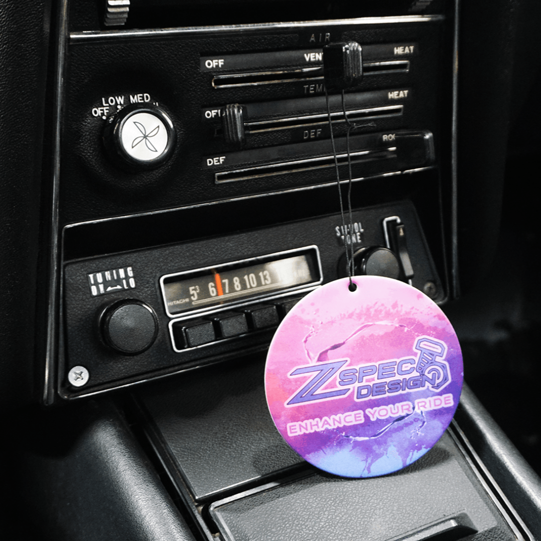 3" Round ZSPEC-Logo Citrus-Scented Air Freshener - ZSPEC Design LLC - Air Fresheners - air freshener, lifestyle - zspecdesign.com