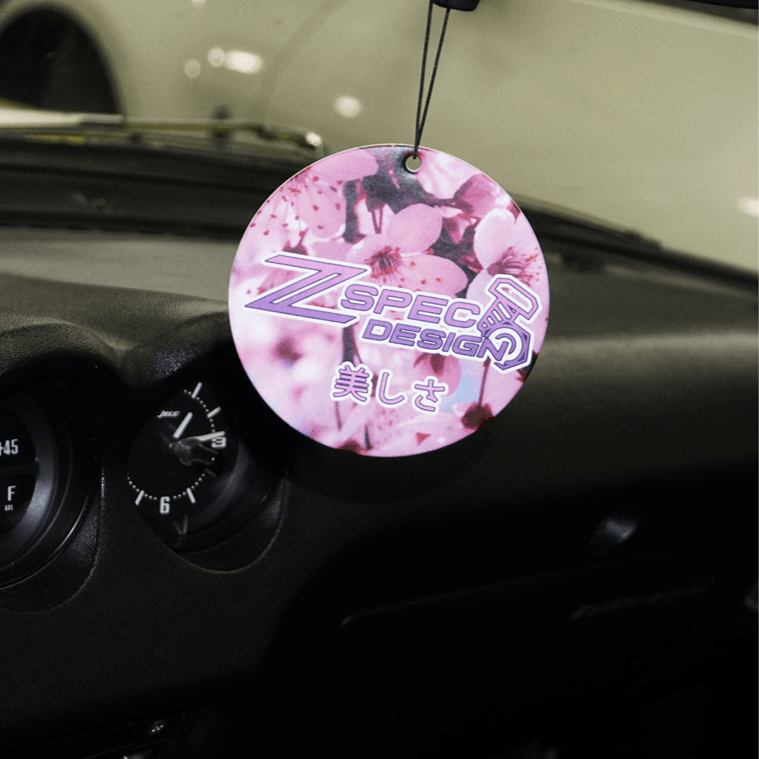 3" Round Sakura (Cherry-Blossom) Scented Air Freshener - ZSPEC Design LLC - Air Fresheners - air freshener, lifestyle - zspecdesign.com